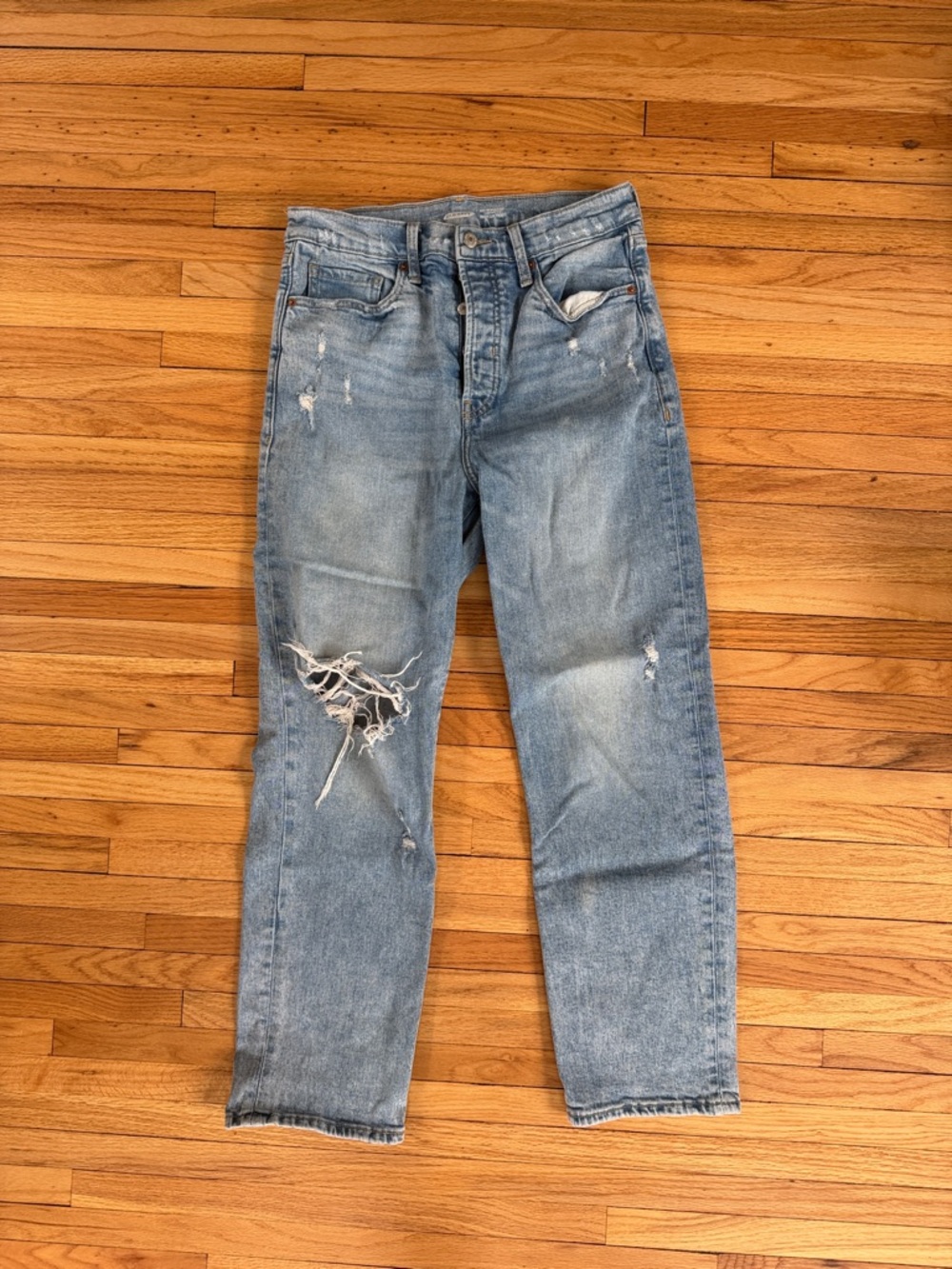 Old Navy Relaxed Distressed Jeans